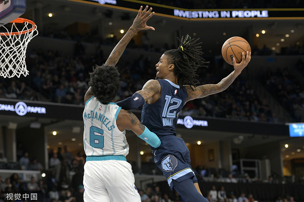 NBA贾·莫兰特停赛_莫兰特社交媒体枪支事件_贾·莫兰特