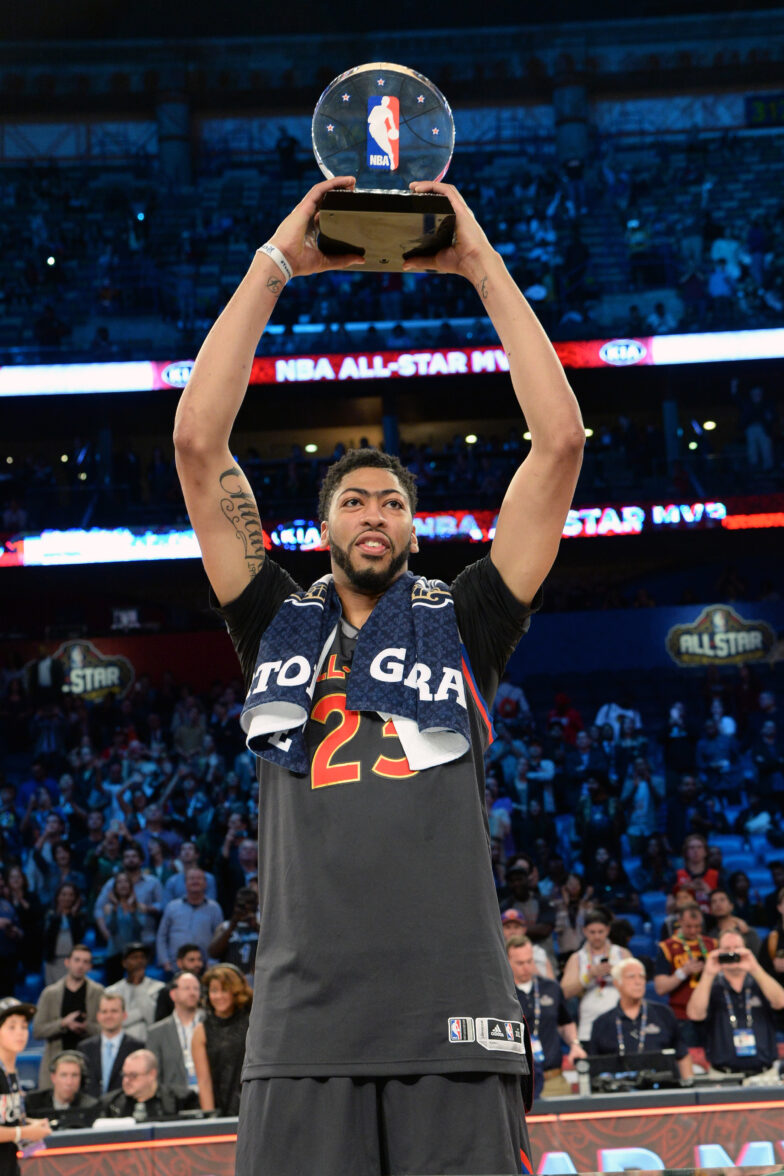 安东尼·戴维斯_ NBA 最佳阵容 戴维斯_安东尼·戴维斯 NBA 步法