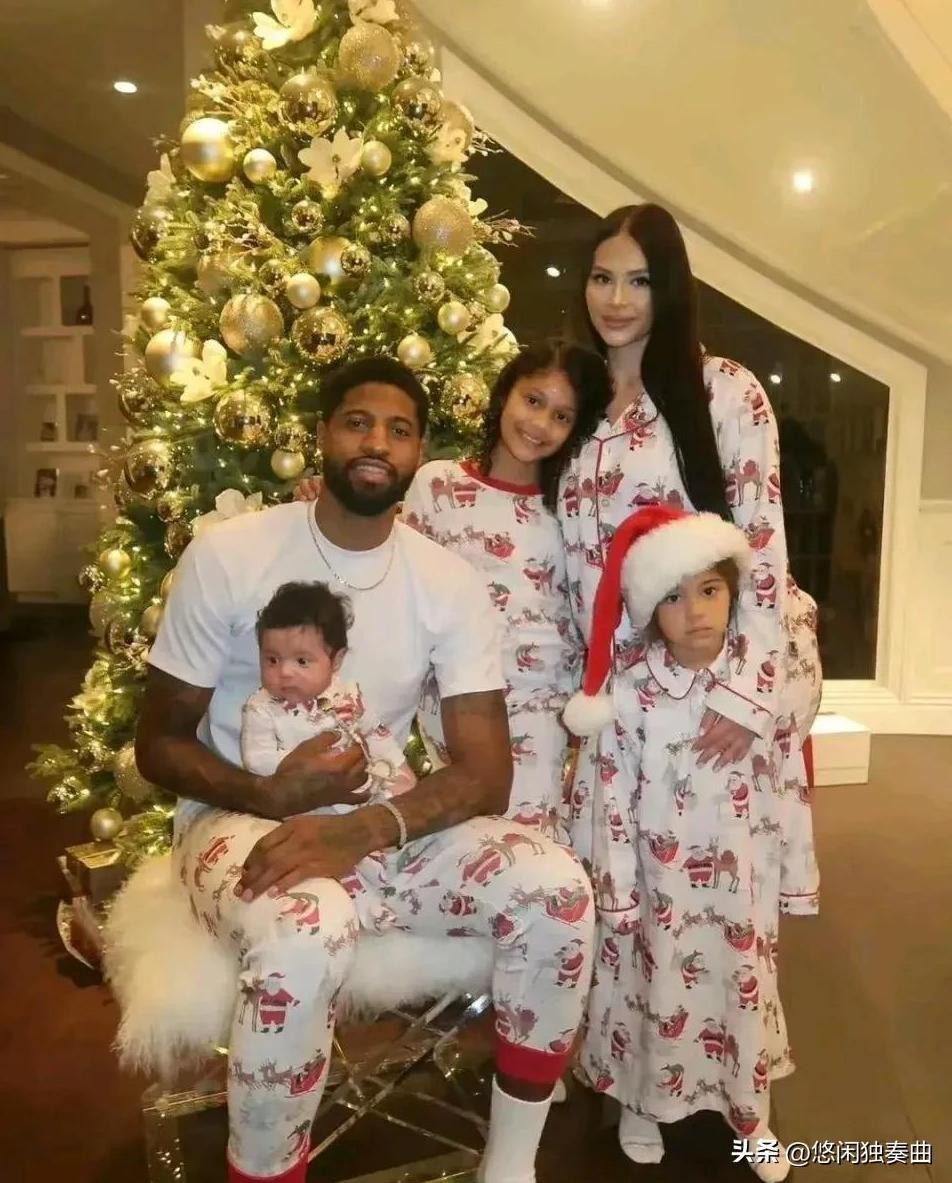 乔治一家出游照片_NBA保罗·乔治家庭生活_保罗·乔治