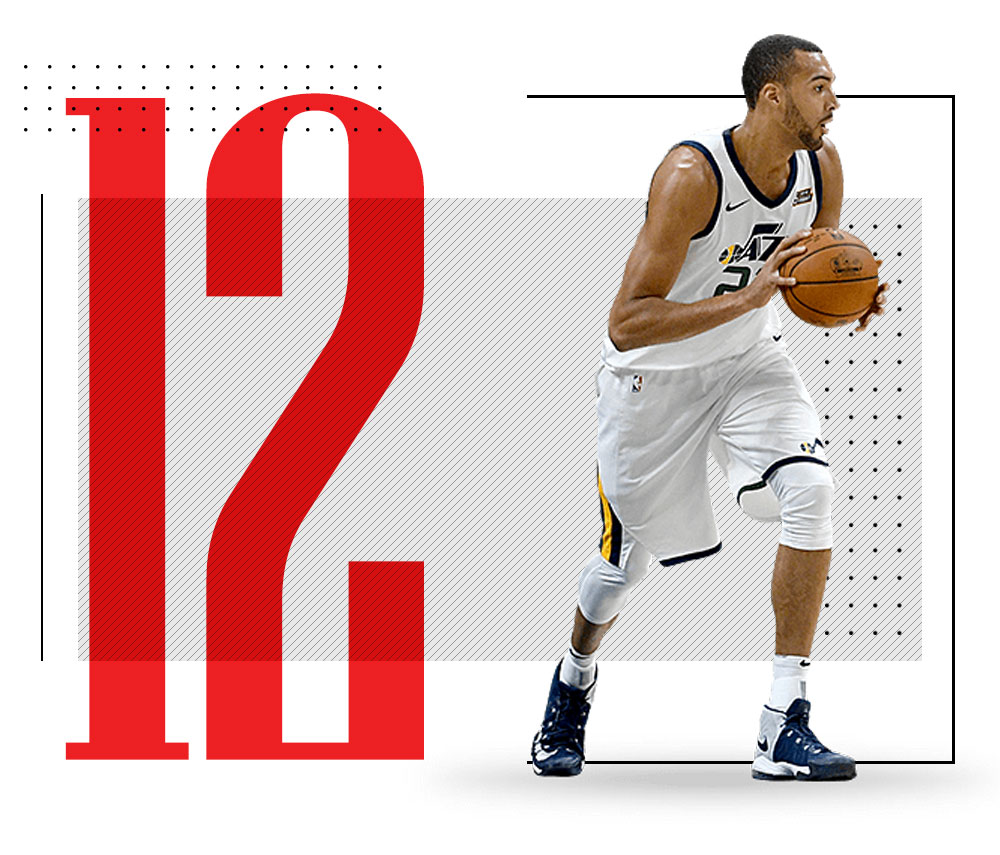 犹他爵士中锋鲁迪-戈贝尔_鲁迪·戈贝尔_NBA最佳防守球员