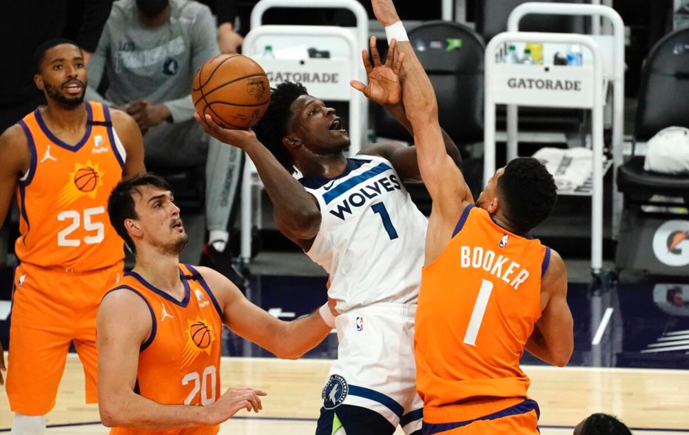 安东尼·爱德华兹_NBA新秀努力成长_安东尼-爱德华兹 NBA天赋